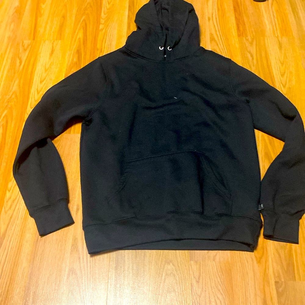 Black Pullover Hoodie